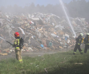 Kędzierzyn-Koźle: Rocznicowy pożar miejskiego wysypiska