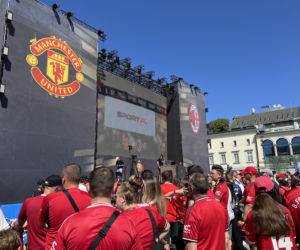Kibice Manchesteru United i Milanu