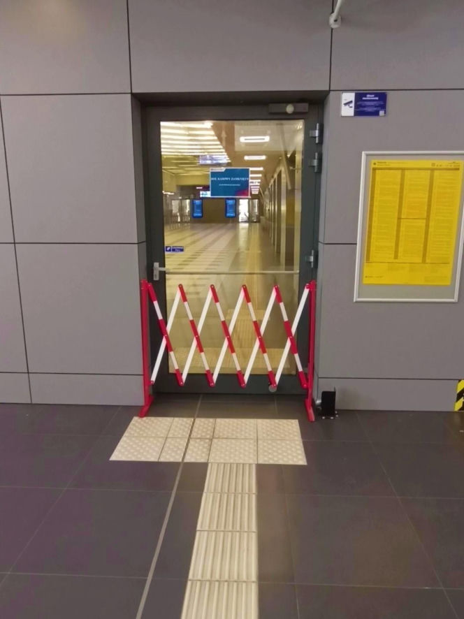 Awaria na dworcu w Szczecinie