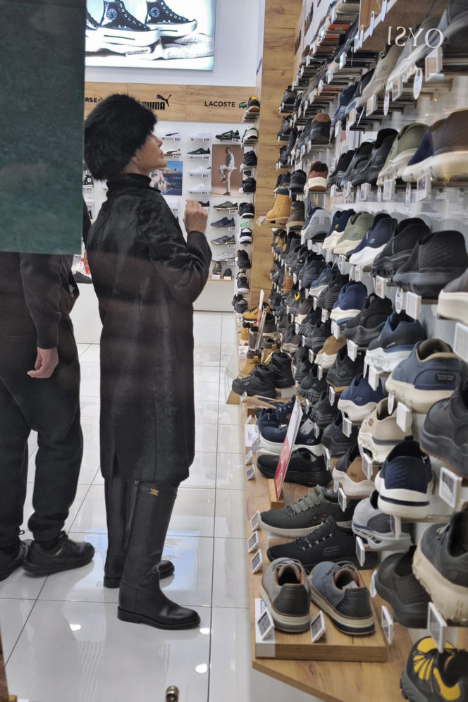 Joanna Racewicz na zakupach