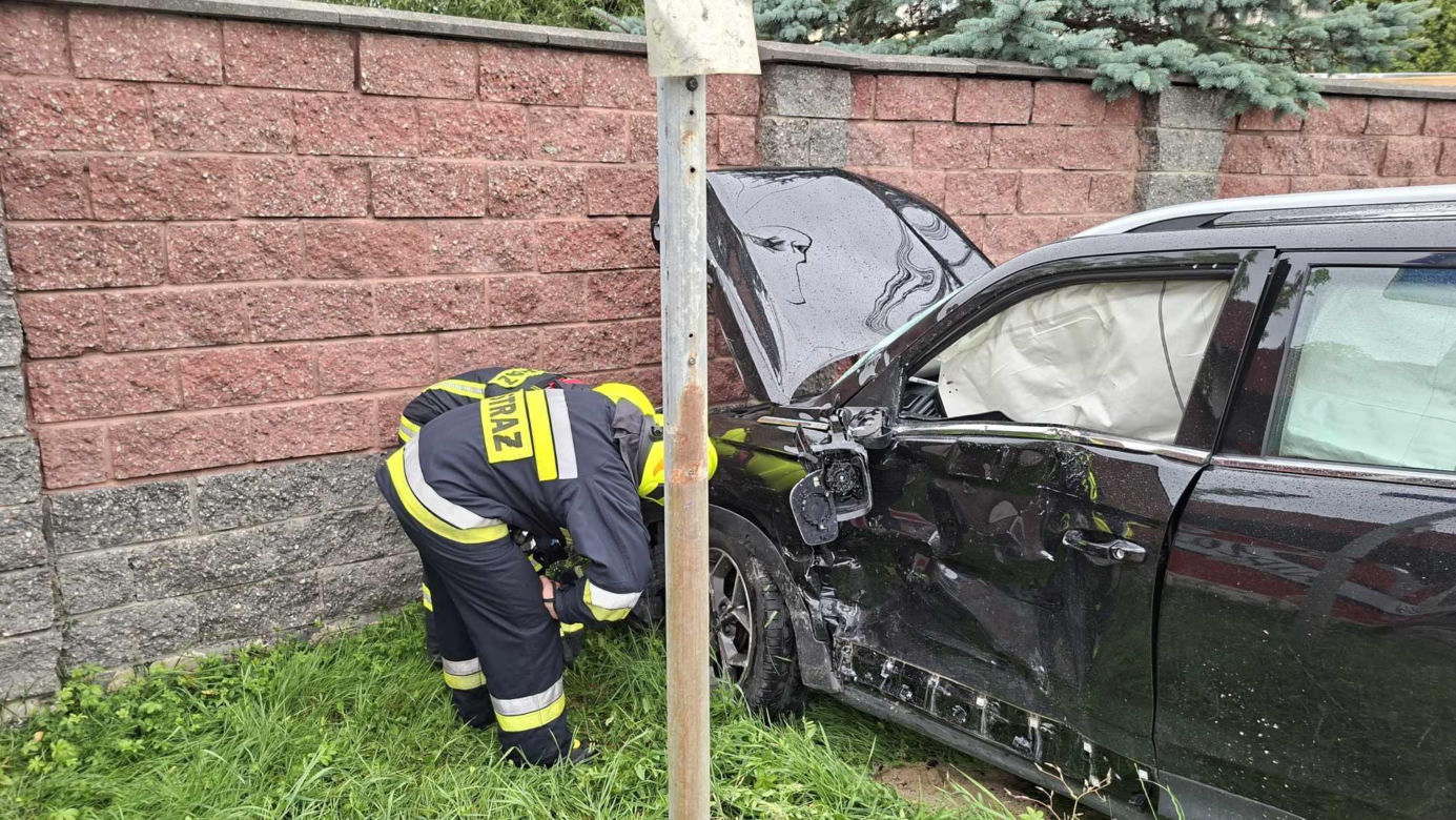 Wypadek w Parszowie