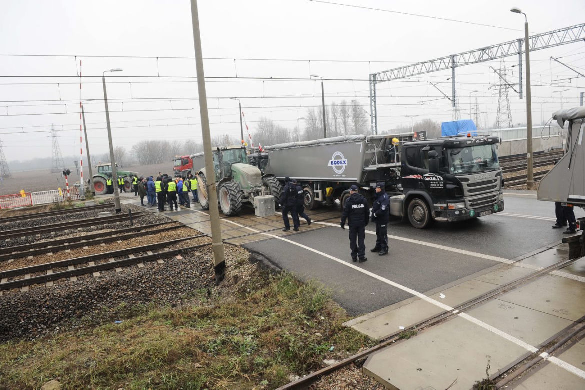 Protest podwykonawców firmy Astaldi