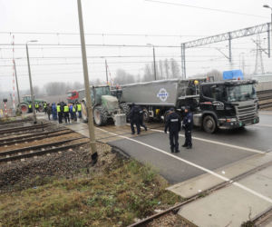 Protest podwykonawców firmy Astaldi