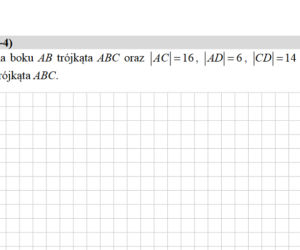 Matura 2020 rozszerzona matematyka. Przykładowe zadania egzaminacyjne
