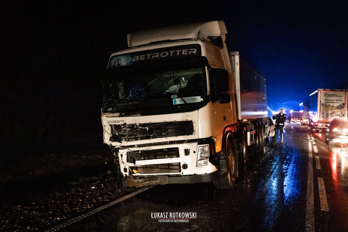 Wypadek śmiertelny na DK 65
