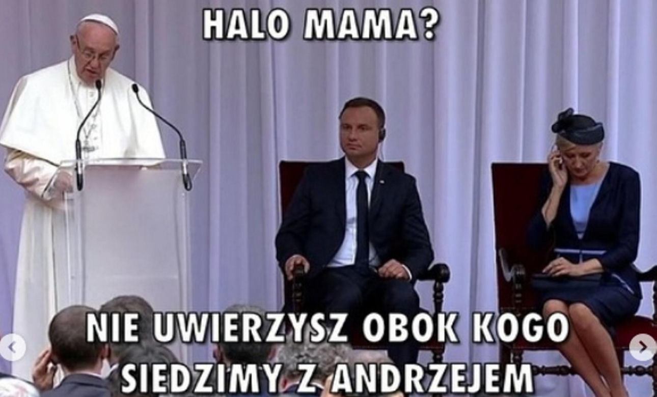 Memy z Agatą Dudą 