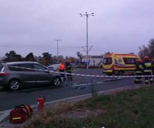 wypadek Szosa Lubicka