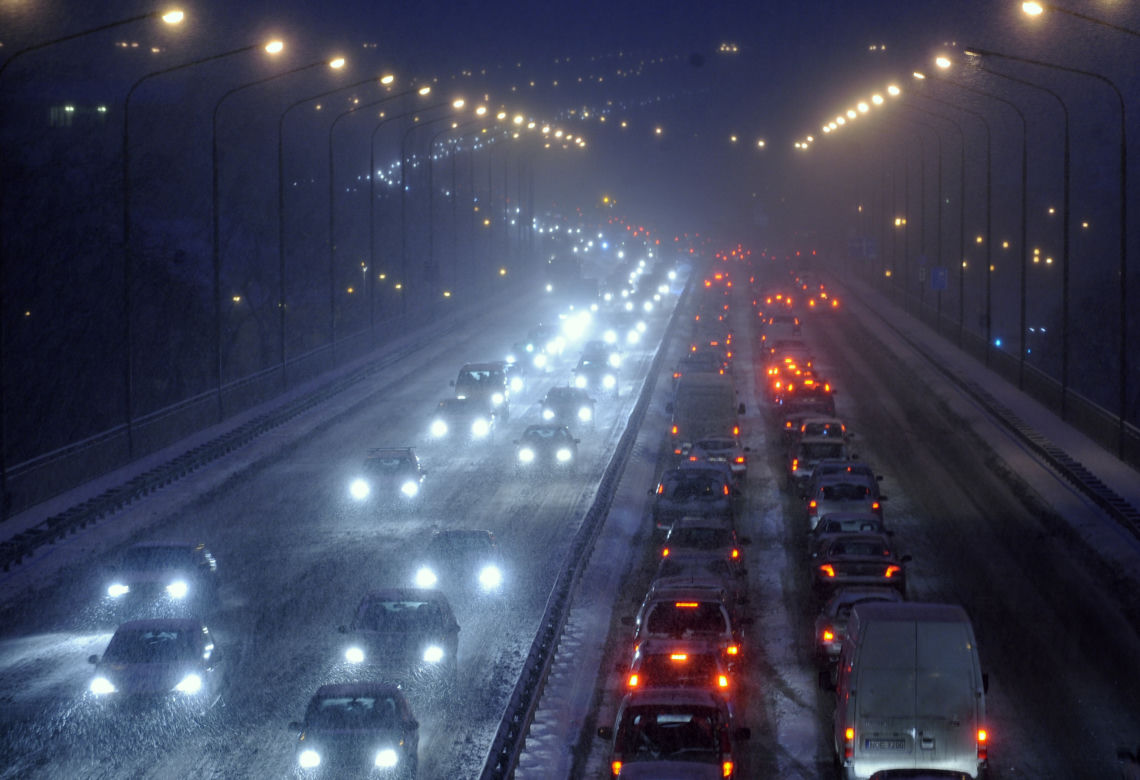 Uwaga kierowcy! Idą potężne śnieżyce!