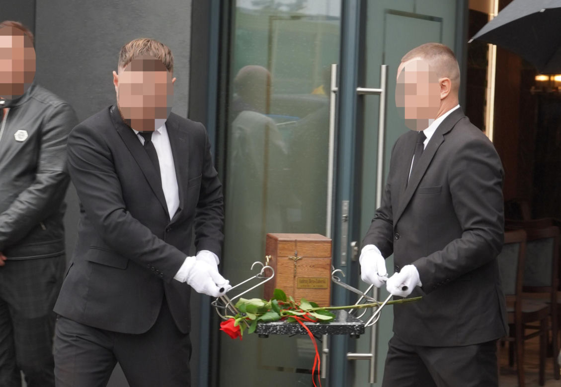 Pogrzeb Andrzeja Beya-Zaborskiego
