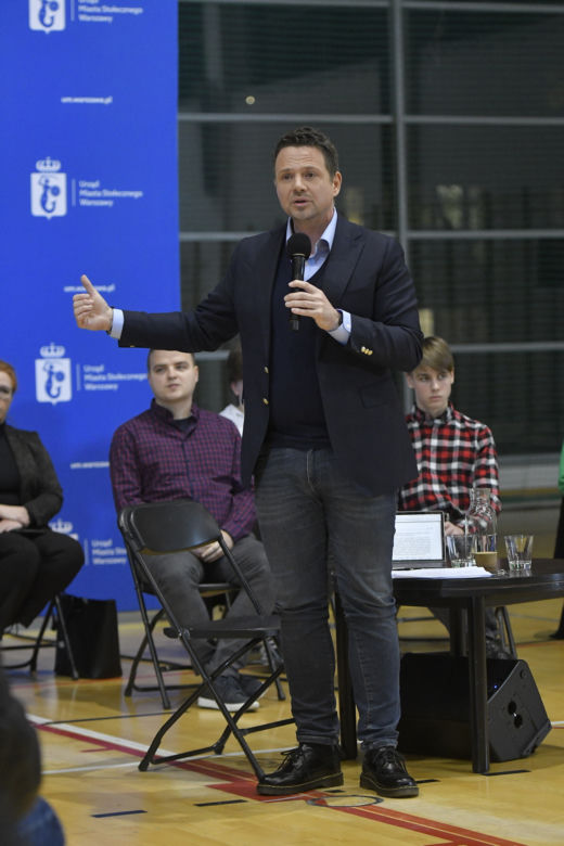 Trzaskowski na Bielanach. Co zapowiedział mieszkańcom? 