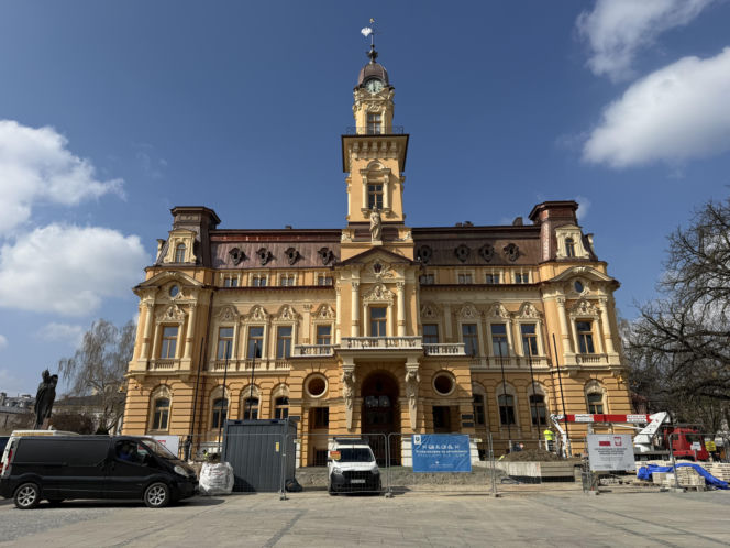 Ratusz w Nowym Sączu po renowacji