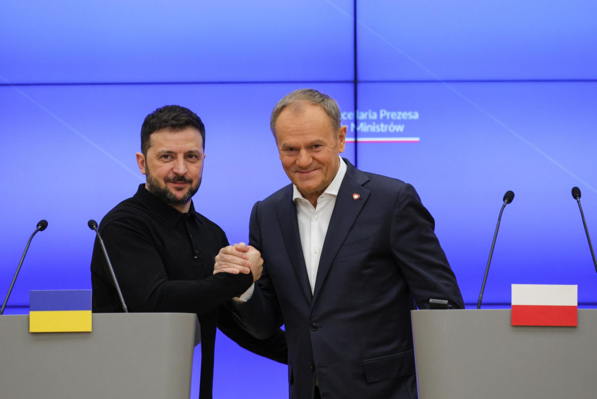 Zełenski w Warszawie