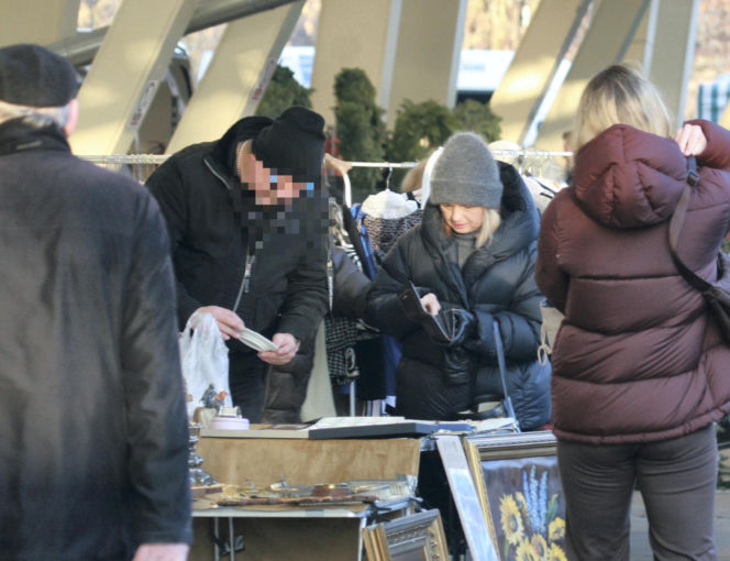 Małgorzata Tusk na przedświątecznych zakupach