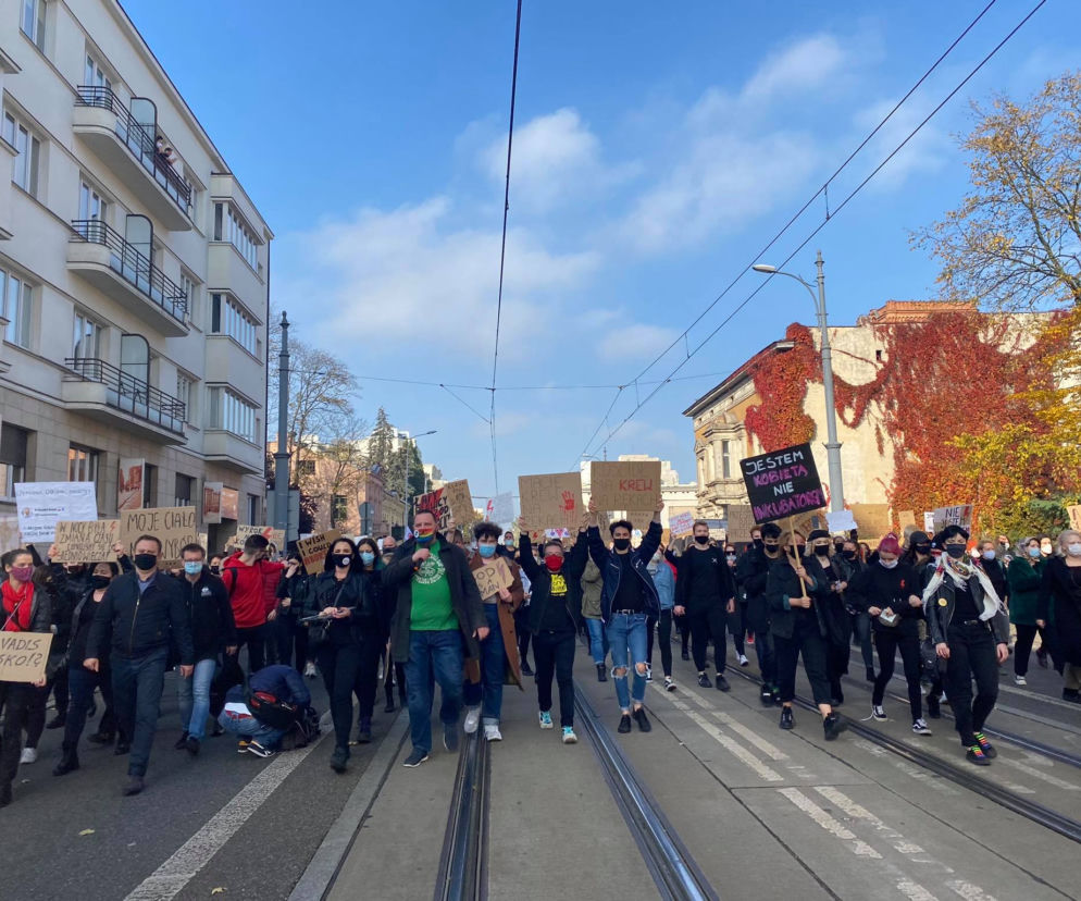 Protest przeciwko decyzji TK 