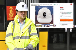 Rafał Trzaskowski znów zaskoczył. Na licytację WOŚP wystawił… kask!