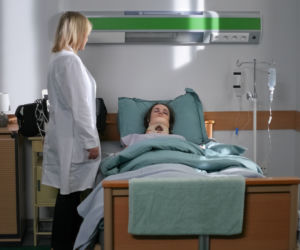 Pierwsza miłość, odcinek 3278, Melka (Ewa Jakubowska), Marysia (Aneta Zając)