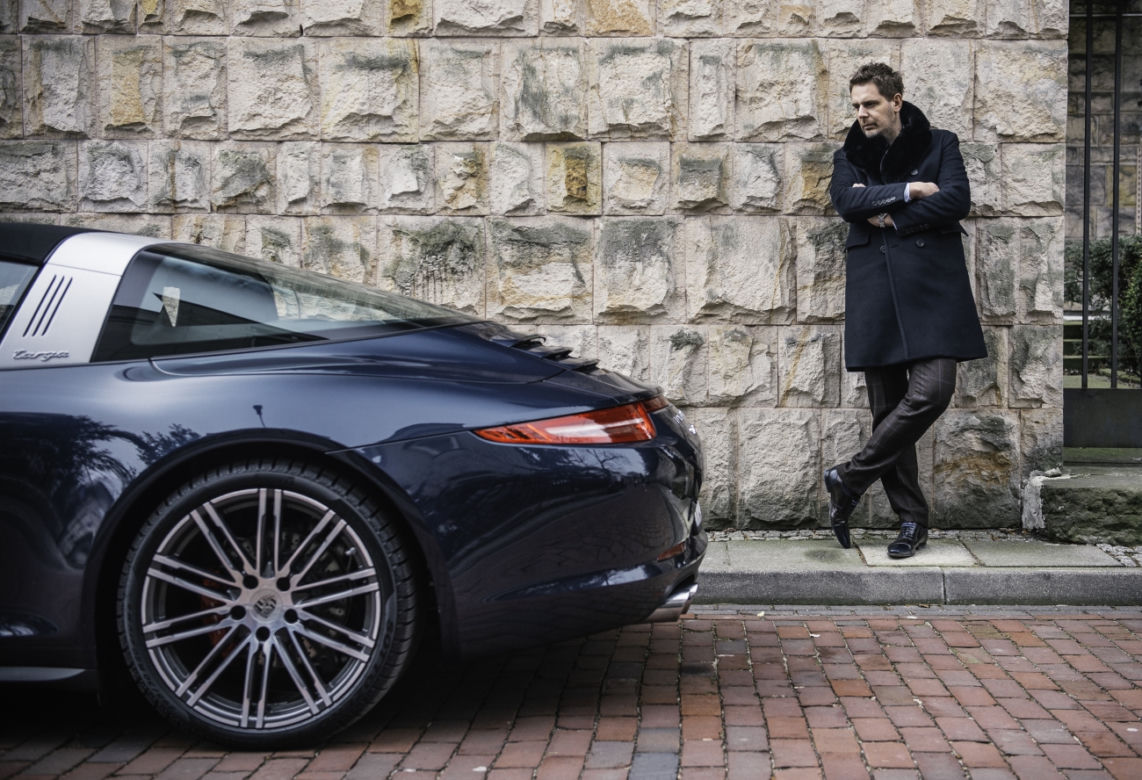 Wojciech Modest Amaro jeździ Porsche 911 Targa 4S