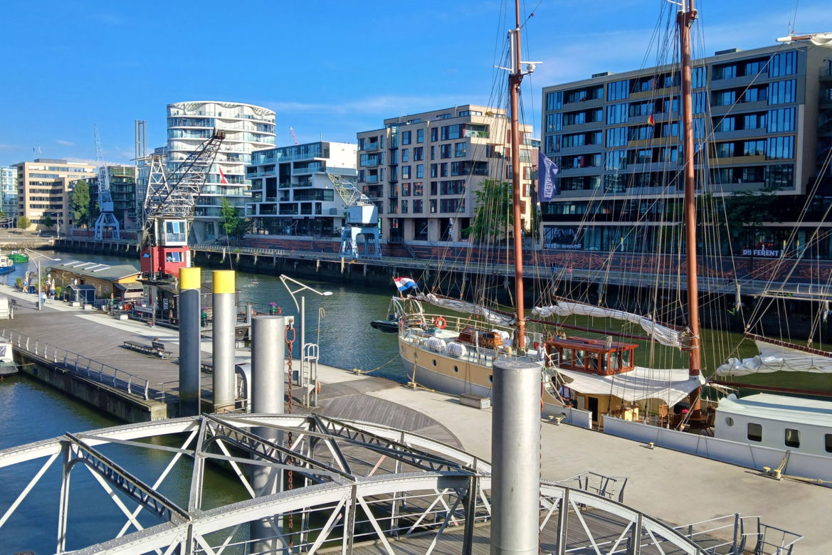 HafenCity i Speicherstadt w Hamburgu