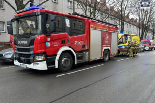 Tragiczny pożar w Gliwicach. Nie żyje mężczyzna