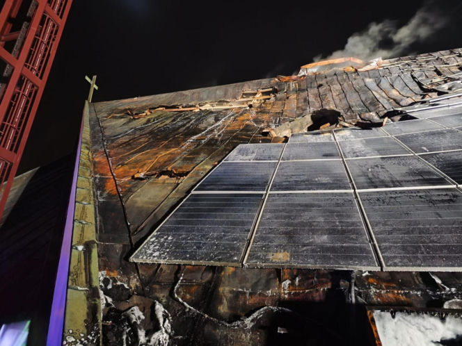 Pożar w Boże Narodzenie. Historyczny kościół w Lublinie poważnie zniszczony