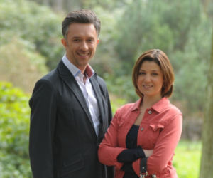 Pierwsza miłość. Kinga (Aleksandra Zienkiewicz), Artur (Łukasz Płoszajski)