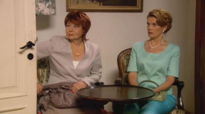 Ranczo 8 sezon odc. 103. Hadziukowa (Dorota Nowakowska), Więcławska (Dorota Chotecka)