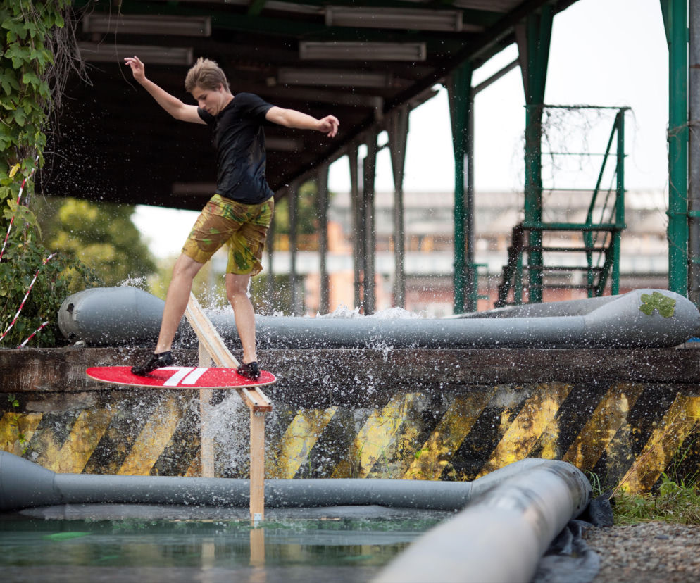 Skimboarding