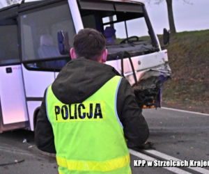 34-letnia kobieta zginęła w zderzeniu z autobusem