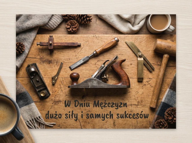 Kartka na Dzień Mężczyzny