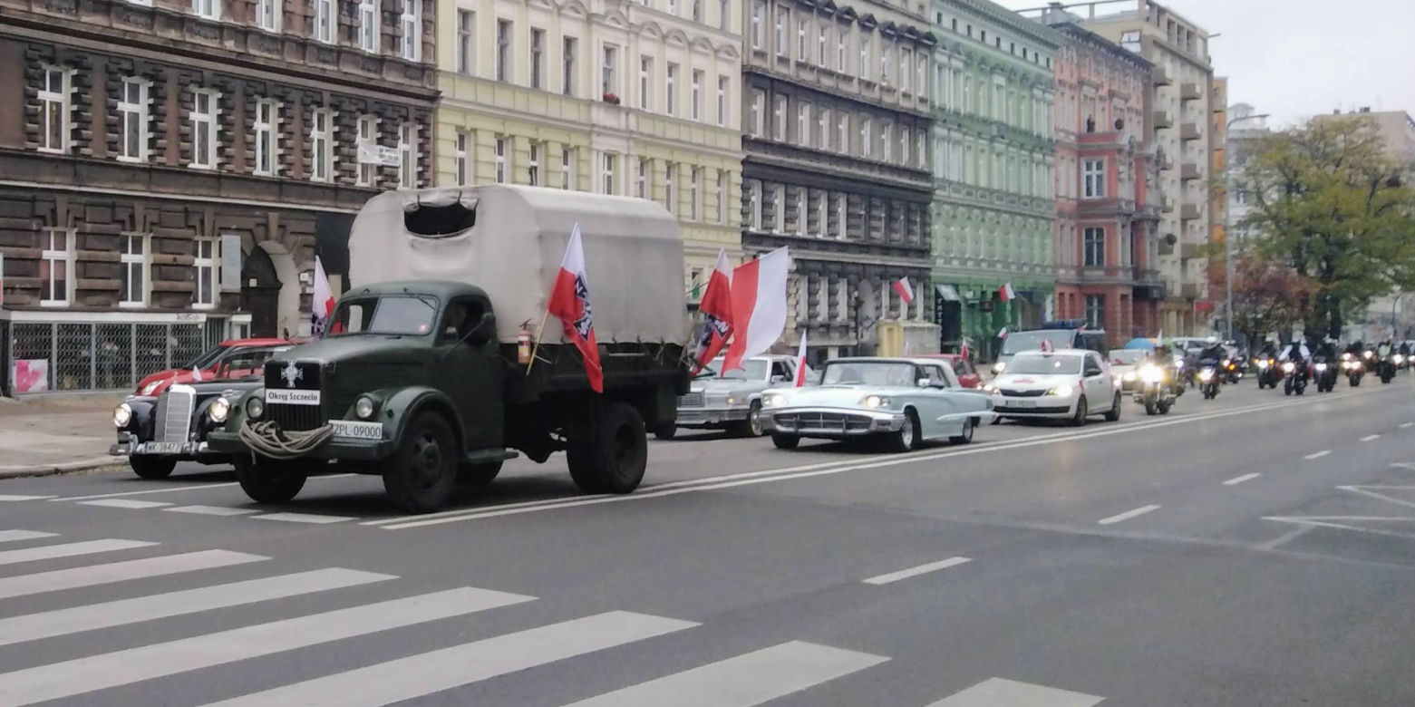 Rajd Niepodległości w Szczecinie