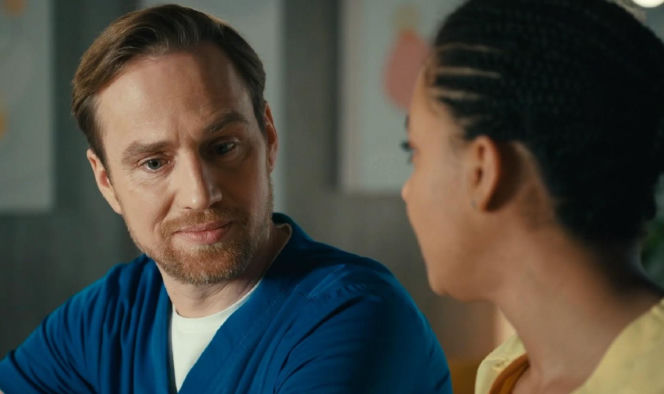 Na dobre i na złe odc. 988. Maria (Sylwia Achu), Michał (Mateusz Janicki)