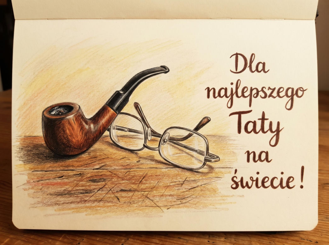 Kartka z życzeniami na Dzień Ojca