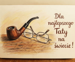 Kartka z życzeniami na Dzień Ojca