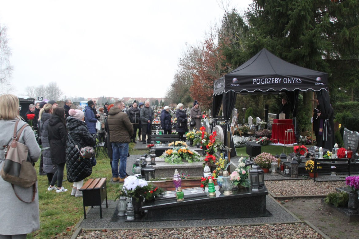 Pogrzeb ofiary "Krwawego Tulipana" z Kołobrzegu