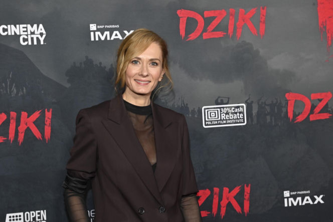Anita Sokołowska zmieniła kolor włosów. Tak zaprezentowała się na przedpremierze filmu "Dziki"