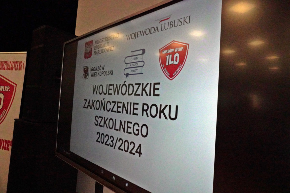 Zakończenie roku szkolnego w I LO w Gorzowie Wielkopolskim