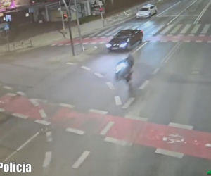 Pirat na motocyklu w Zielonej Górze
