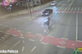 Pirat na motocyklu w Zielonej Górze
