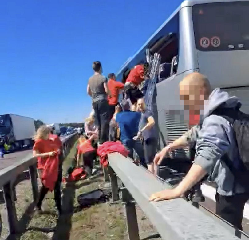 Wypadek polskiego autokaru w Niemczech