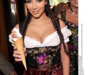 Kim Kardashian na Oktoberfest
