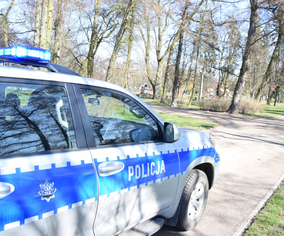 Radiowóz policji z Elbląga
