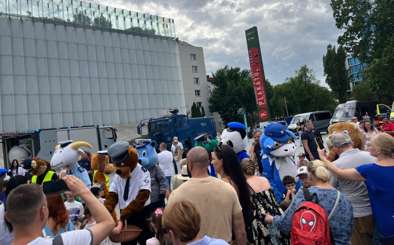 Lublin na niebiesko! Policyjny piknik przyciągnął tłumy