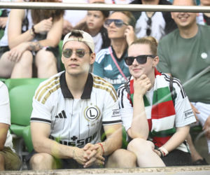 Legia Warszawa - Zagłębie Lubin: Zdjęcia kibiców