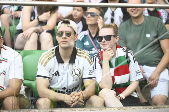Legia Warszawa - Zagłębie Lubin: Zdjęcia kibiców