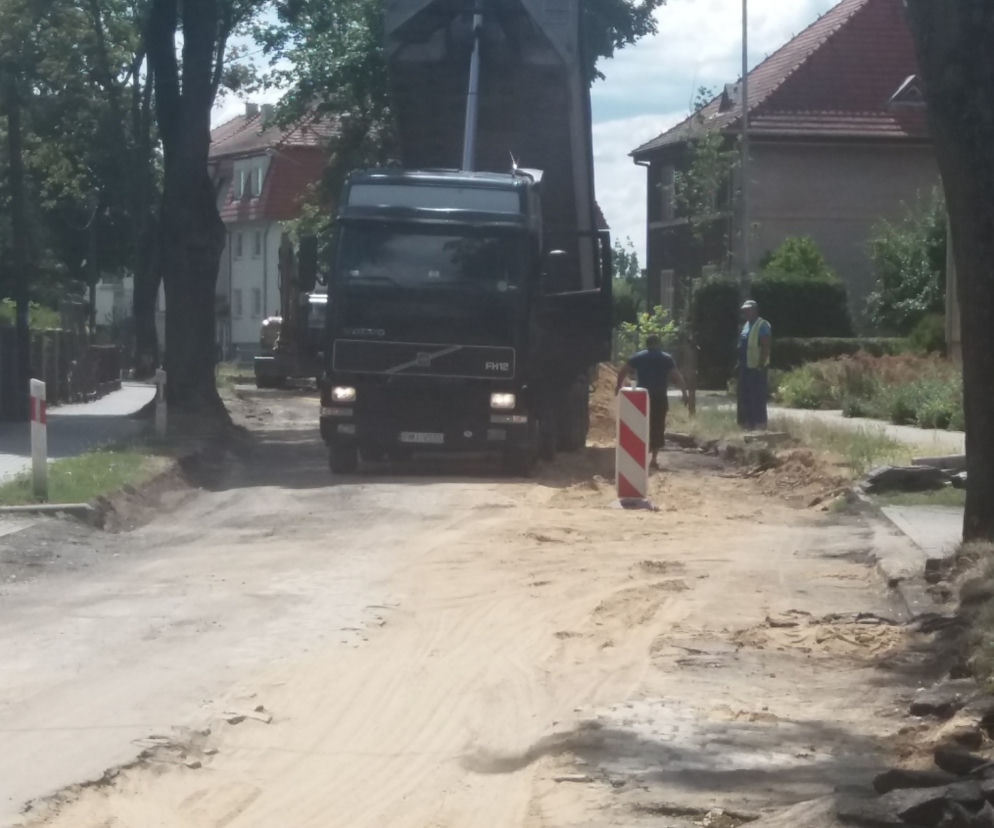 Międzyrzecz remont drogi