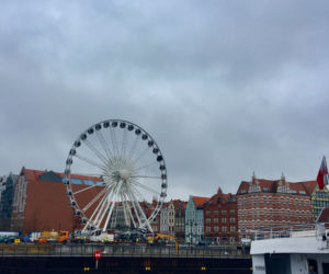 Gdańsk: Koło widokowe już kręci się w nowym miejscu [GALERIA ZDJĘĆ]