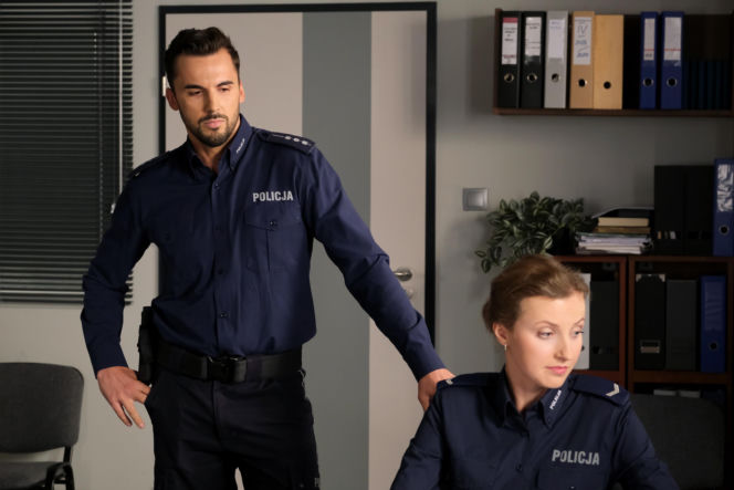 M jak miłość odc. 1914 Natalka (Dominika Suchecka), Rafał (Jakub Kucner)