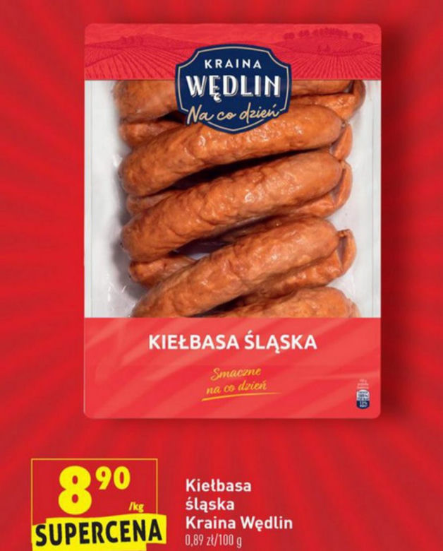 kiełbasa śląska 8,90 zł