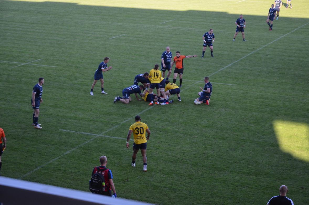 Siedlczanie wygrali półfinałowy mecz Ekstraligi Rugby! MKS Awenta Pogoń Siedlce pokonał Life Style Catering RC Arka Gdynia