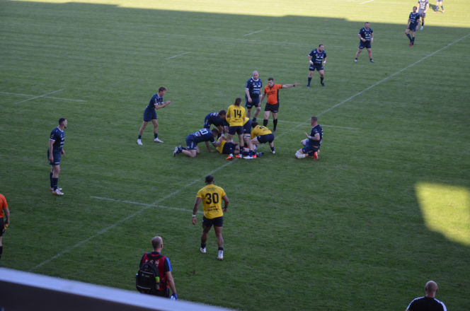Siedlczanie wygrali półfinałowy mecz Ekstraligi Rugby! MKS Awenta Pogoń Siedlce pokonał Life Style Catering RC Arka Gdynia